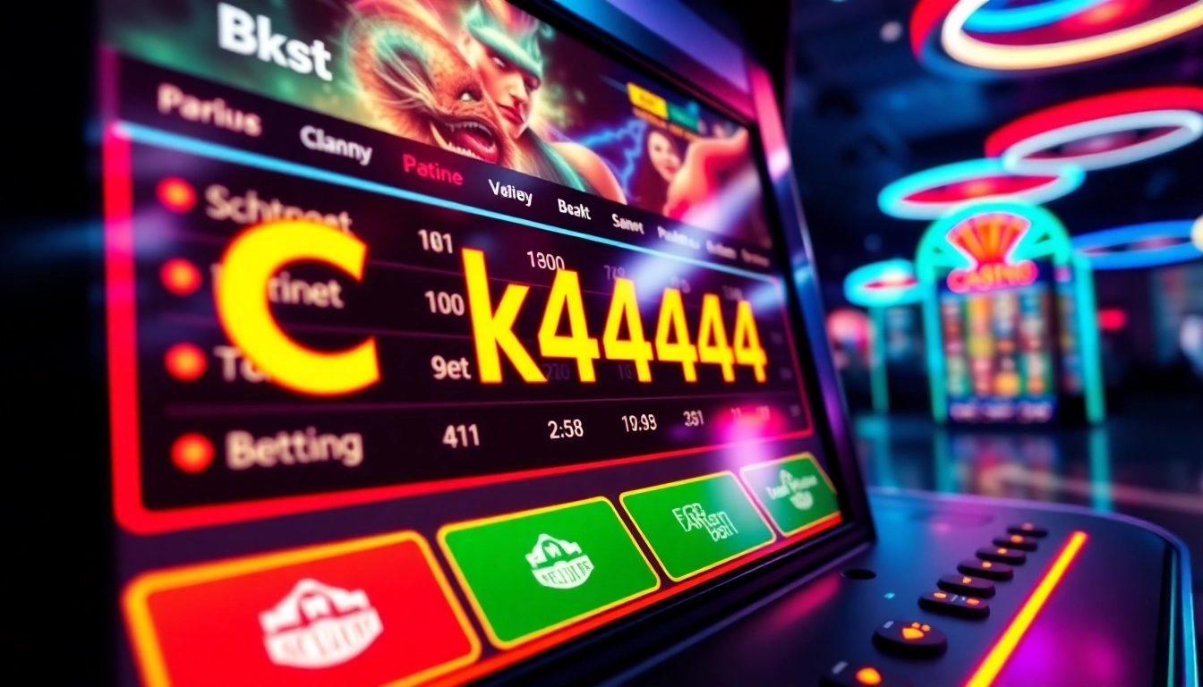 Engaging scene of a user placing a ck4444 bet on a sleek online gaming platform, capturing dynamic gameplay and vibrant visuals to attract players seeking top betting experiences.